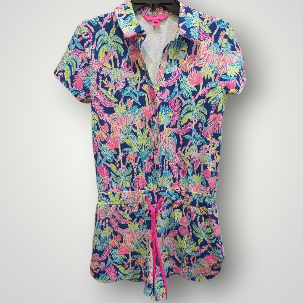 Lilly Pulitzer Jorgie Romper - Picture 2 of 10